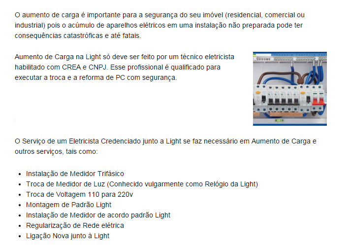 aumento de carga 1